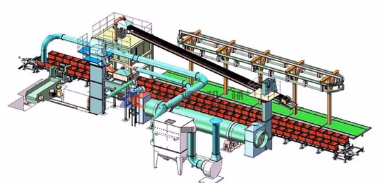 Solución completa para fundición, máquina de fundición